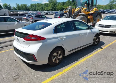 2019 Hyundai Ioniq Hybrid Sel from USA, damaged, VIN KMHC75LC8KU154300